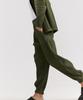 Akebteu Pt10X Pleated Jogger Pants [Khaki]