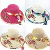 Summer Straw Sun Hat For Women With Wide Brim And Uv Protection For Beach And Outdoor Use