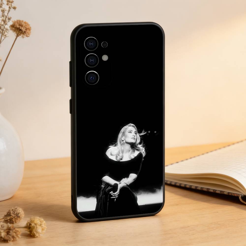 Singer A-Adele Phone Case For Samsung S25,S24,S21,S22,S23,S30,Ultra,S20,Plus,Fe,Soft Silicone Black Cover