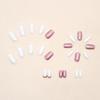 Medium and long European square flash aurora wearing armor ins Spice girls wind sweet fashion wearing nail wholesale