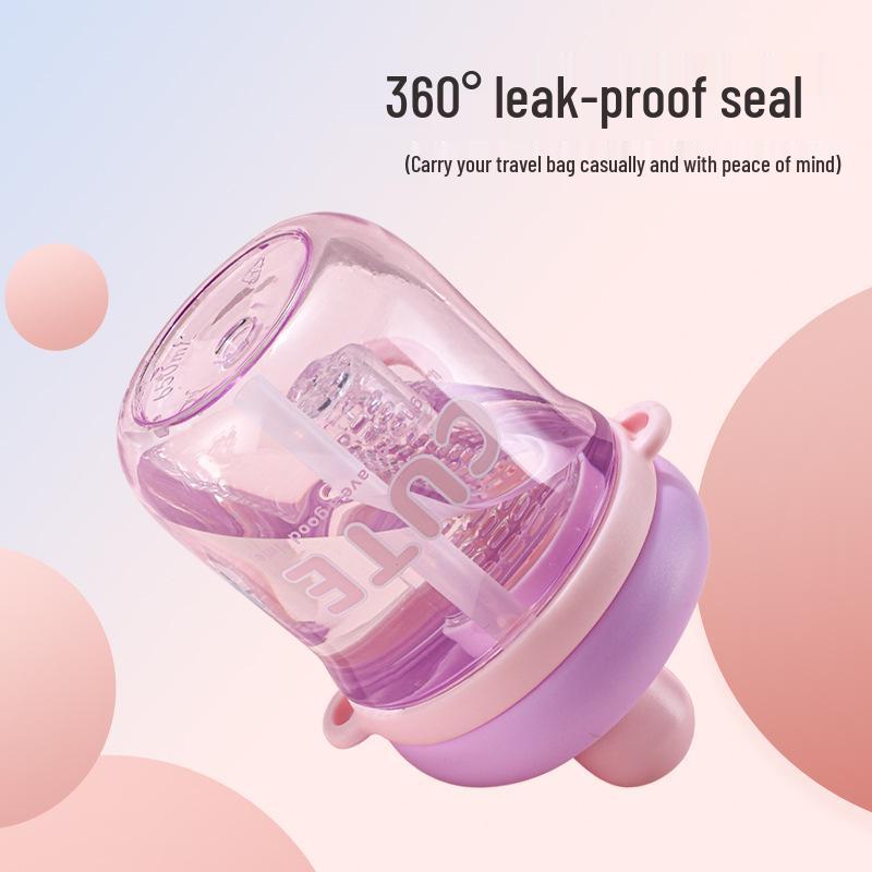 Customizable Summer Flower Tea Straw Cup - Portable, High-Value Plastic Gift for Students & Couples