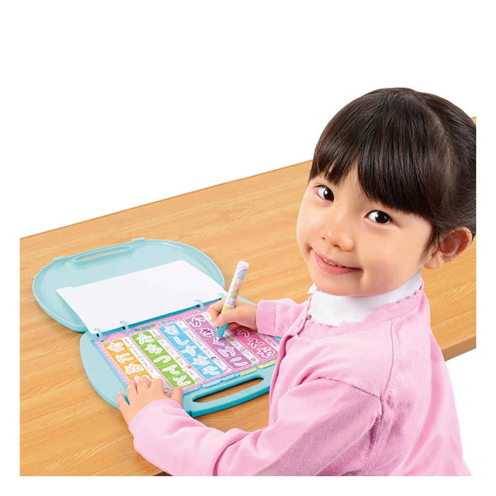 PILOT CORPORATION Easy Drawing for Study, Sumikkogurashi First Study Bag, Fun School Preparation, Hiragana, ABC, Drawing, Ages 3 and Up