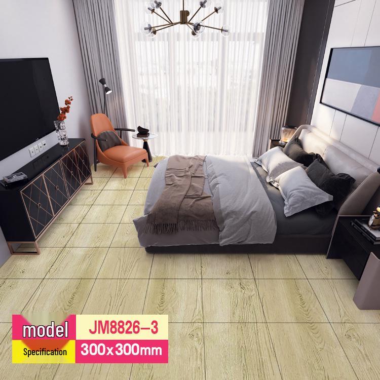 Self-Adhesive PVC Marble Tile Sticker - SPC Stone Plastic Flooring for Home Renovation