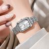 Ladies Square Fashion Watch With Quartz Movement For Casual Wear