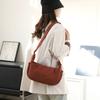 New women's messenger bag women's multi-layer croissant bag casual anti-splashing shoulder bag