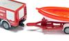 SIKU Unimog Fire Truck with Boat SK1636