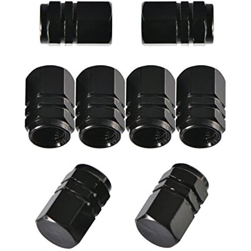 8 buc. Capace de supapă pentru tija anvelopei Capace pentru supape de roată Capace de anvelopă rezistentă la praf, formă hexagonală (portocale)