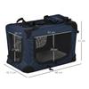 Foldable Pet Carrier for Small and Miniature Dogs, Portable Cat Carrier Soft Side Pet Travel Crate with Removable Mat, Storage Bags