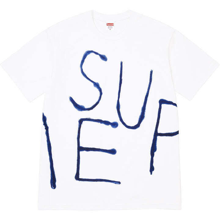 Supreme Painted Tee White L