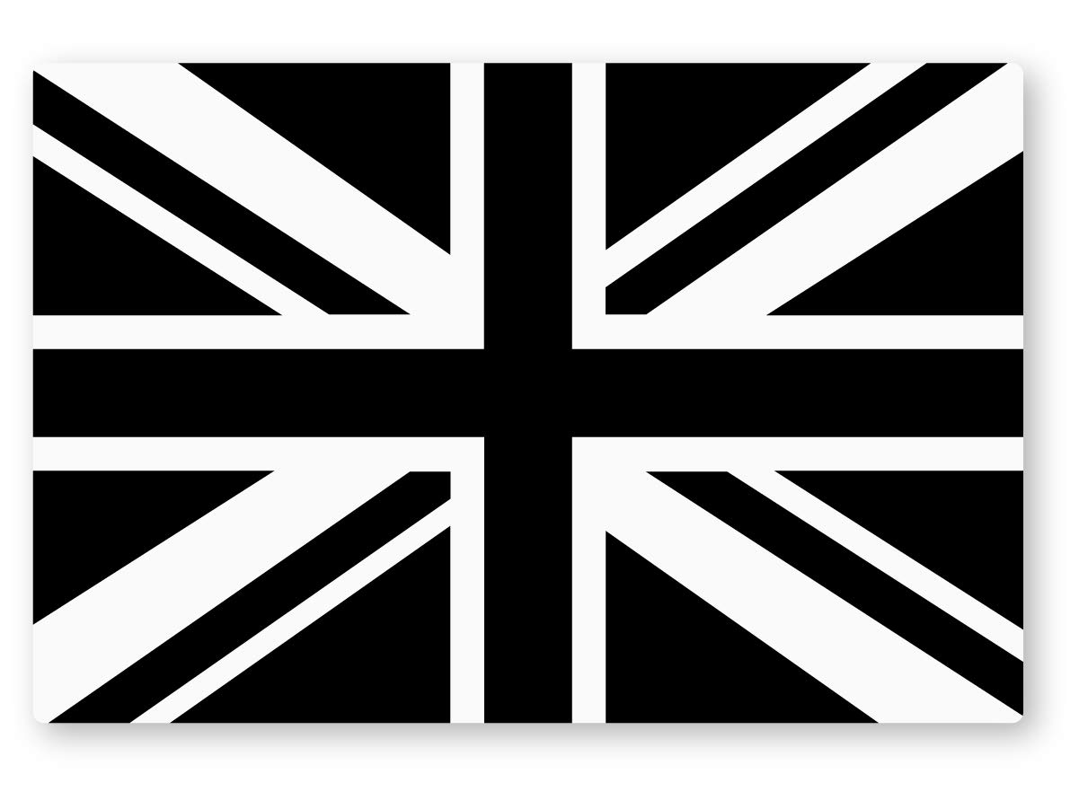 

Reflective sticker workshop flag sticker (UK bk) (M) retroreflective weather resistant 5 years UK bkM M