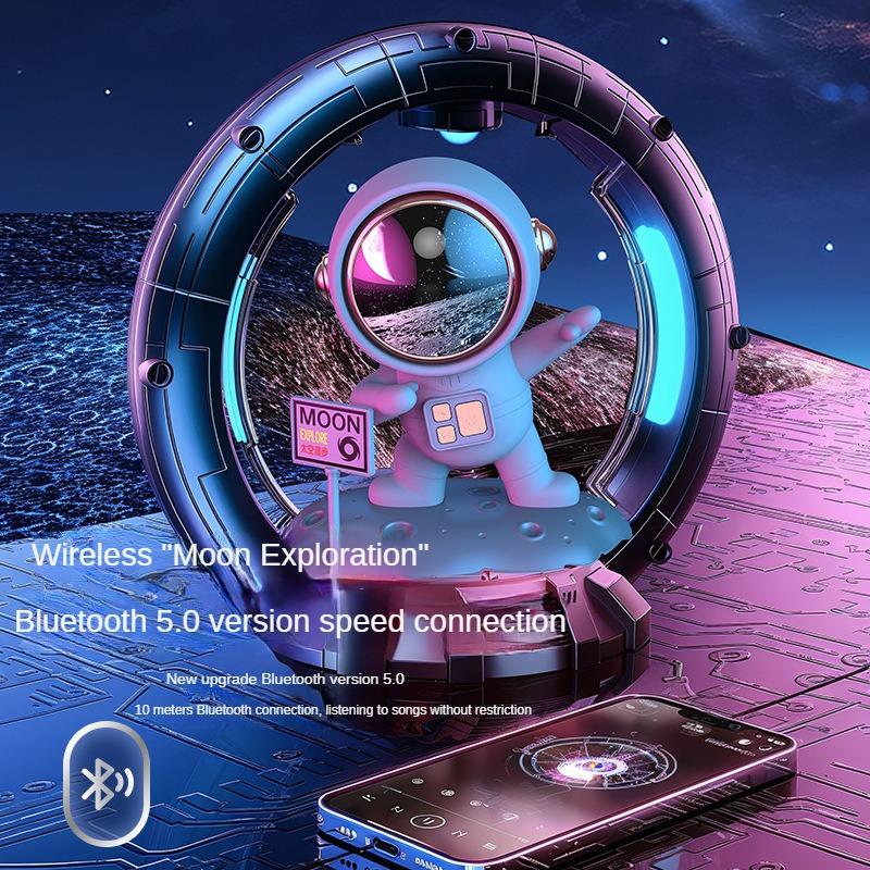 Portable Bluetooth Wireless Car Audio Astronaut Speaker Subwoofer Mini Stereo Gift