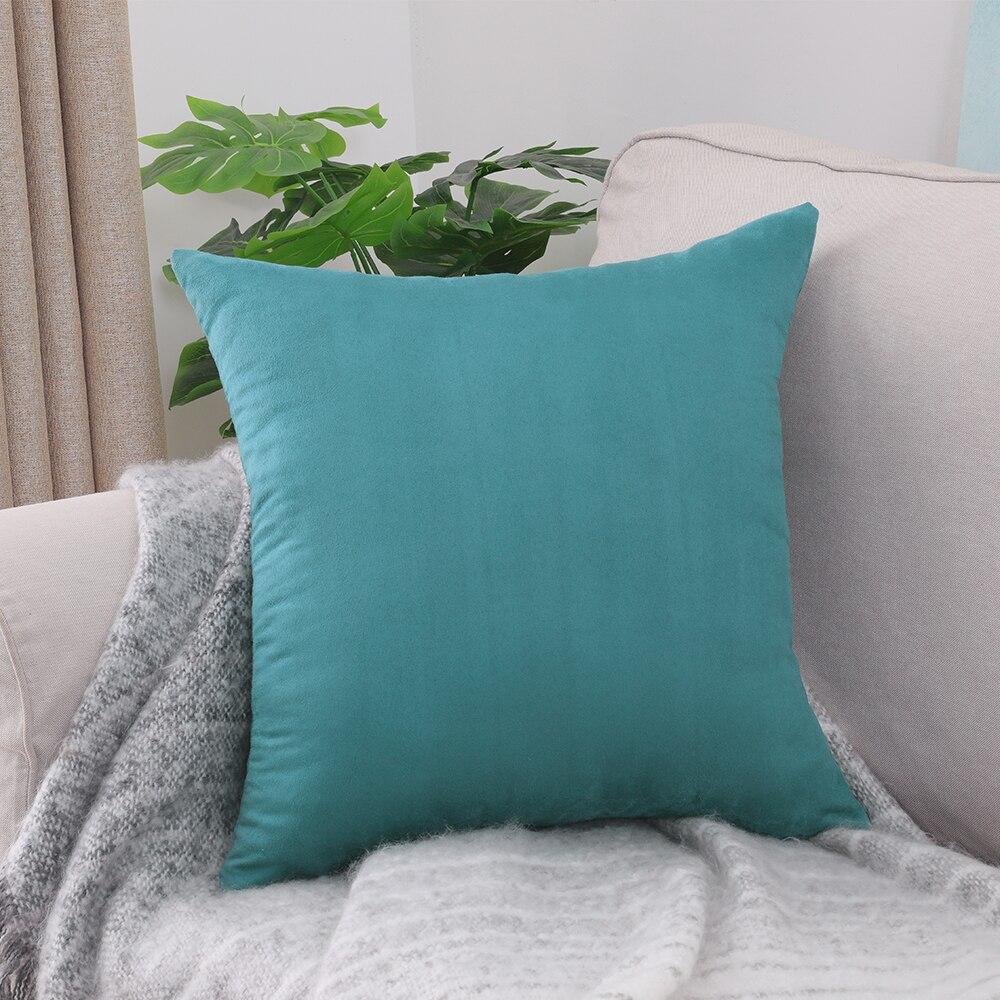 plain square throw pillows