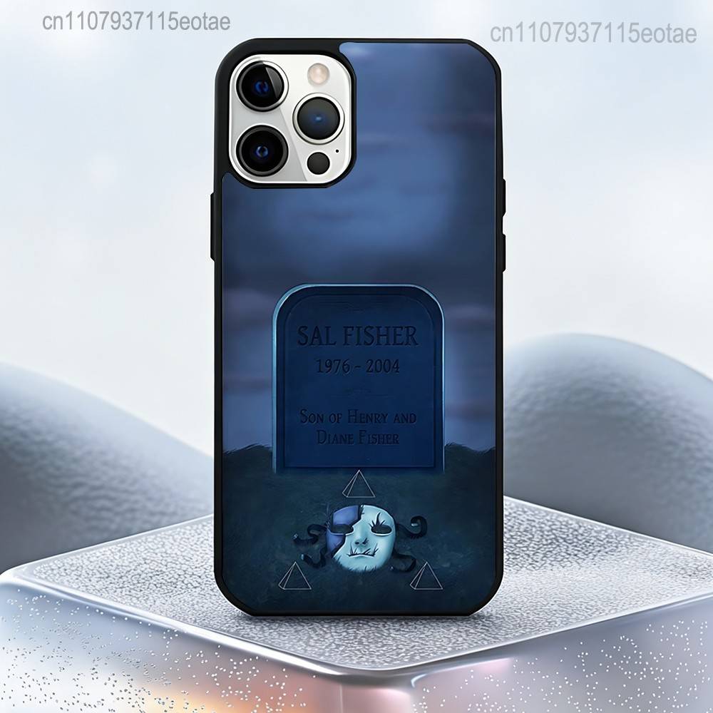 

Game S-Sally Face Magnetic Wireless Charging Case For iPhone 11,12,13,14,15,16,17,Pro,Max,Plus Shockproof Cover iPhone17Air