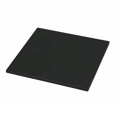 Yamaga Lacquerware Shop Flower Stand/Display Stand, Wooden, Square Board, Black and Vermilion Double-Sided Painting, Kishu Lacquerware, Made In Japan,