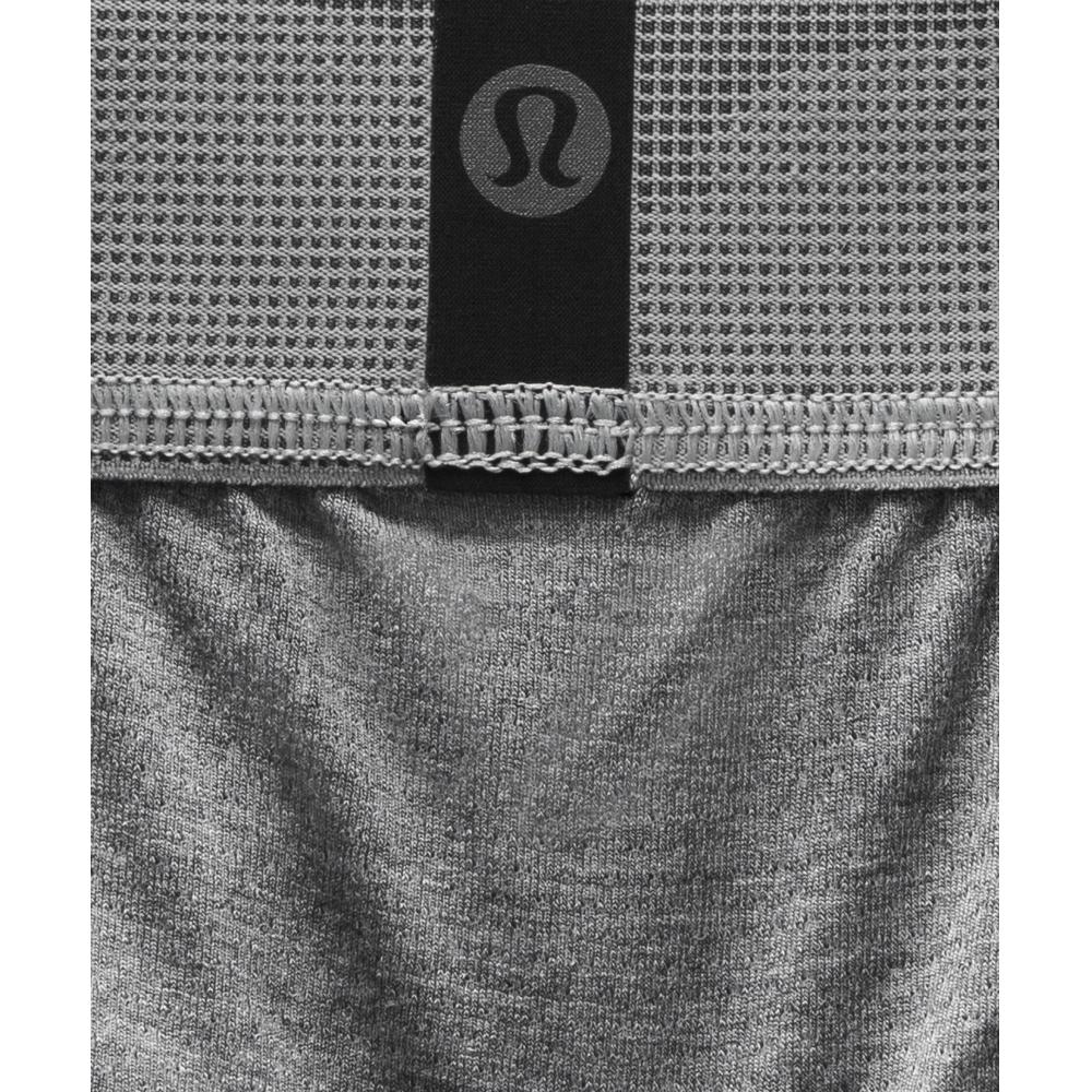 Lululemon Always In Motion Mesh Boxer 5  Heathered Core Medium Grey