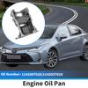 X Autohaux 1 Pc No.114200T020 Engine Oil Pan for Toyota Corolla 09-19 Aluminum Silver Tone