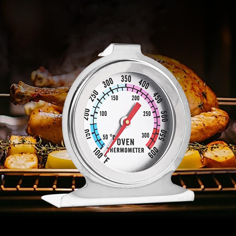 Universal Baking Food Meat Temperature Stainless Steel Oven Thermometer Gauge Microwave Cooker BBQ Temperature Measure Instrumen