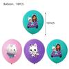 Gabbys Dollhouse Kids Birthday Party Supplies Decor Balloons Flag Topper Cake