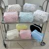 Kawaii Stepp Damen Kosmetiktasche Große Kapazität Reise Kulturtasche Reißverschluss Make-up Aufbewahrungstasche Karierte Münzbörse