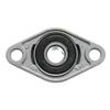 2Pcs/lot KFL08 Pillow Block Bearings 3D printer Parts Zinc Alloy Rhombic Pillow Flange Block Bearings 8mm Bore Diameter