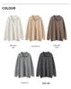 Soft Cashmere Women's Loose Half-Zip Pullover Knit Sweater - Autumn/Winter 2026 Collection