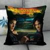 Custom Supernatural Pillowcase Wedding Decorative Cotton Linen Pillow Case For Home Pillow Cover 45X45(One Sides)