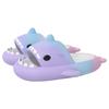 Rainbow Shark EVA Thick Sole Slippers - 4cm