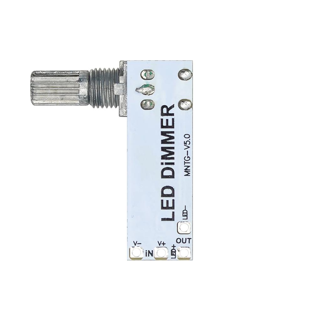 LED constant pressure dimmer control module table lamp stepless knob potentiometer live stream fill light dimmer small