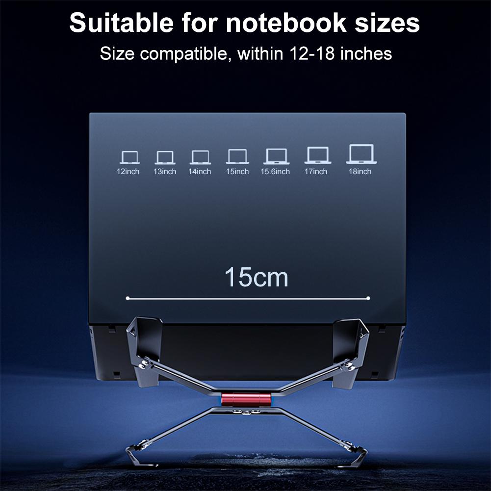 Computer Stand Adjustable Computer Tablet Stand Portable Notebook Stand for MacBook HP Dell Lenovo 12-18in Laptops