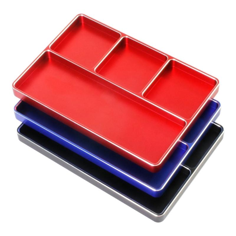 Tool Box Tool Organizer Metal Hardware Box Storage Hardware Organizer for Hardware Screws Bolts Nuts Nails Beads Jewelry