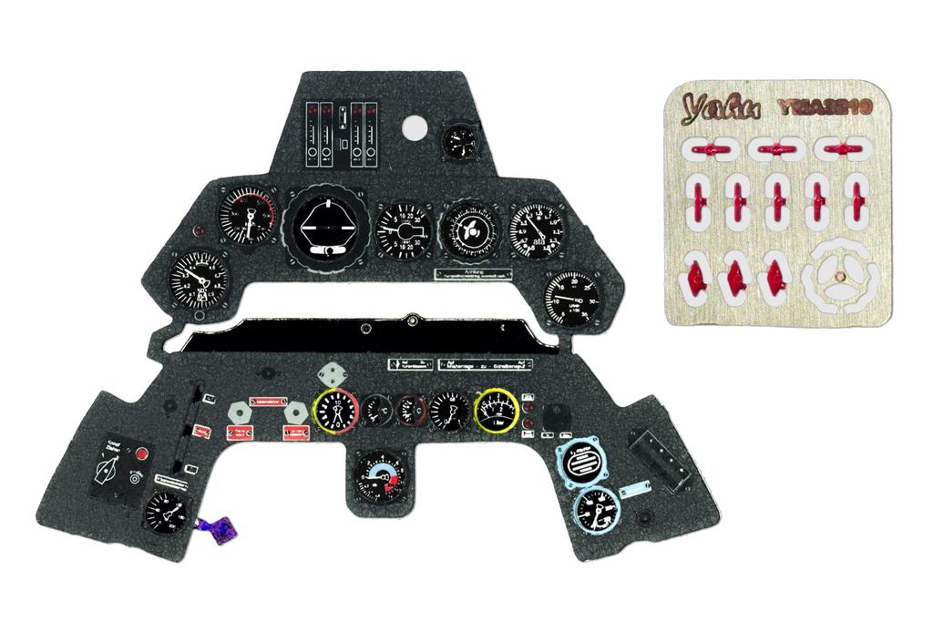 Yahoo Model Tank Ta152H Colored Instrument Panel Zokei Plastic Model Parts YMA3219 1/32 (for Mura)