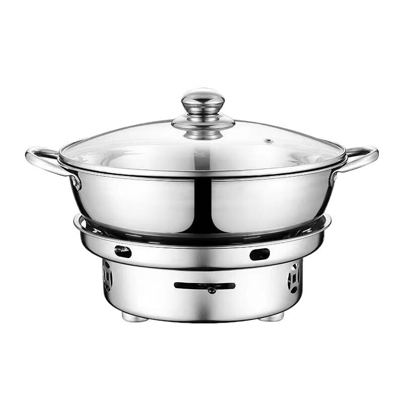 ZISIZ Stainless Steel Alcohol Chafing Dish Set
