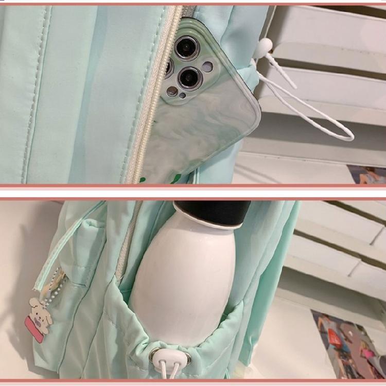 Japanese Styles Backpack Casual Daypacks School Backpack Travel Backpack Large Capacity Backpack Lovely Bows Backpack