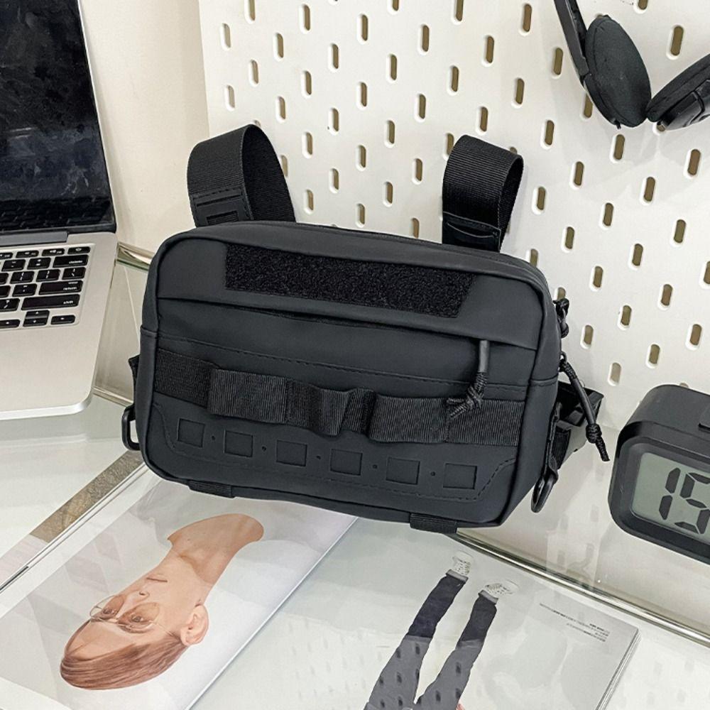 Waterproof Running Vest Backpacks Nylon Camping Bum Bags Sports Chest Pack Cycling