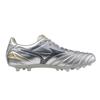 Mizuno Morelia Neo IV Pro Cushioning, Slip Resistant, And Abrasion Resistant Soccer Shoes Unisex Silver Mizuno P1GA2535-04
