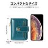 SENDEFN Women's Bifold Wallet, Genuine Leather, Popular, Stylish, Comfortable to the Touch, Authentic (with Coin Purse), RFID & Magnetic Skimming