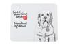 Clumber Spaniel - Mouse Pad with Print, Personalized Dog-themed Mouse Pad, Unique Gadget for an Office Worker by Art-Dog Brand