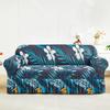 1pc Printed Skirt Sofa Cover, Elastic, Anti-slip. Simple, Modern, All-season, Dust & Cat-proof. Retractable, Washable, Durable.