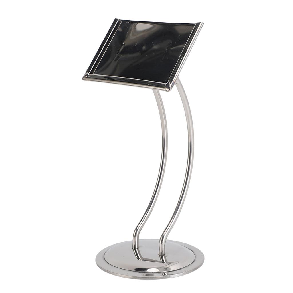 Metal Table Sign Holder Stainless Steel Table Number Holder Card Picture Memo Note Stand for Table Centerpieces Buffet