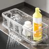 Kitchen Faucet Sink Drain Rack Sponge Holder Bathroom Shampoo And Soap Storage Shelf Organizer for Home