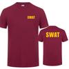 Swat T-Shirt Sommer Neue Kleidung Baumwolle Lässig Kurzarm Unisex T-Shirts Hip Hop Swat T-Shirts Oberteile Ot035