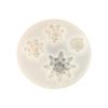 3D Lotus Leaf Shape Silicone Flexible Food Grade Mould Clay Resin Ceramics Candy Fondant Candy Chocolate Soap Mould