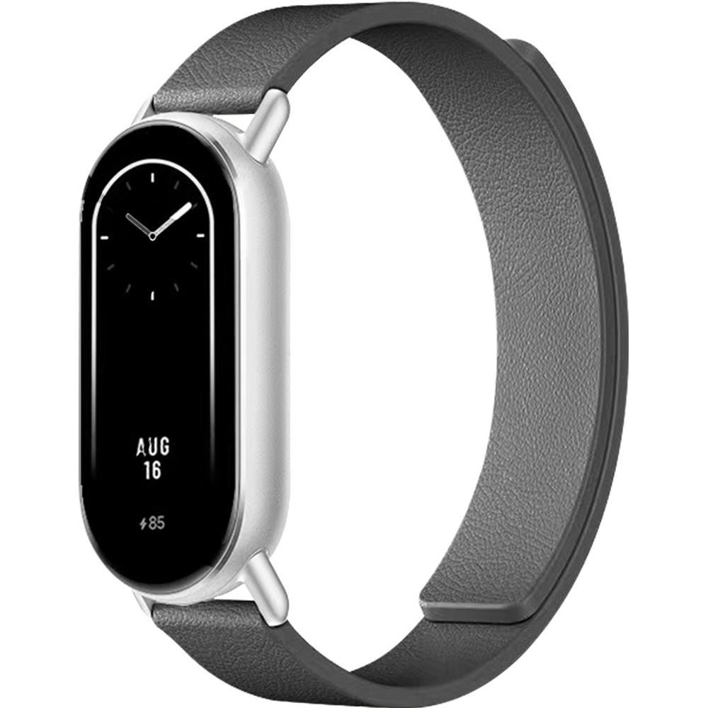 

Ремінець для Xiaomi Mi Band 10 9 8 Петля Mi Band 10 Ремінці для годинника Xiaomi Band 9/8 NFC Браслет для MiBand 10 9 8 Аксесуари MiBand 9 темно-сірий колір