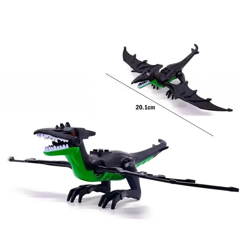 Jurassic Building Blocks World Dinosaurs Figures Bricks Baryonyx Tyrannosaurus Rex Indominus Rex I-Rex Assemble Kids Toys
