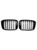 Glänzend Schwarz Front Nierengitter Mesh Grill Passend für BMW X4 G02 X3 G01 G08 2018-2021