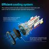 1CPS Plug and Play H11 H8 H9 Motorcycle LED Headlight 6000K White 20000LM Moto Lamp For Suzuki Vstrom 650 DL650A ABS 2017 2018
