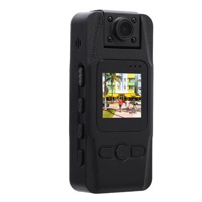 Câmera de Corpo 4K 12MP Tela de 1,3 Polegadas Lente Rotativa de 180 Graus Suporte WiFi Filmadora Vestível