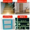 3 Meters Fluorescent Stickers Tape Green Glowing Stickers Glow In The Dark Tape  Staircase Safety