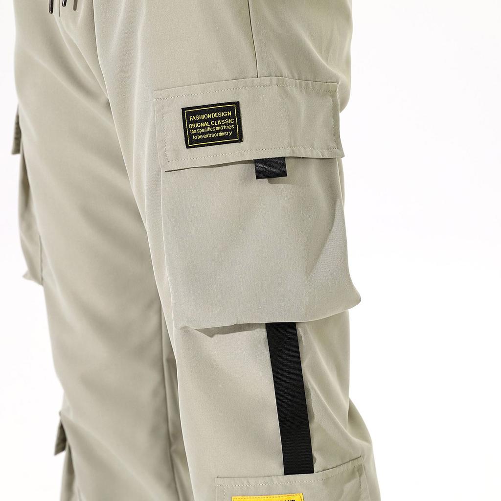 Casual Sports Pants Men's Loose Long Panel Fitness Running Training Pants