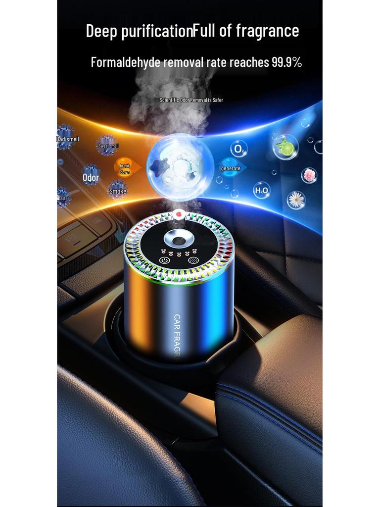 Starry Sky Smart Car Aromatherapy: Long-lasting, Light Fragrance High-end Perfume Ornament